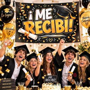 BANNER ME RECIBI 1,80 X 1,20 MTS